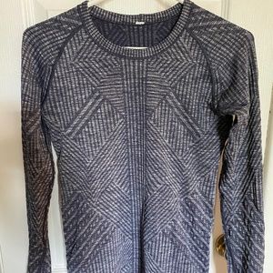 Lulu lemon long sleeve jersey top